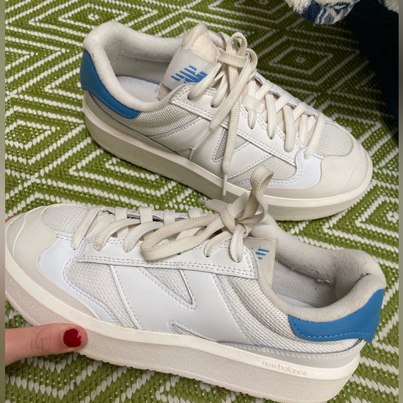 Unisex New Balance CT302 Shoes White Heritage Blue - Picture 4 of 4